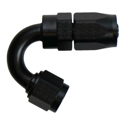 DeatschWerks 6AN Female Flare Swivel 150-degree Hose End CPE