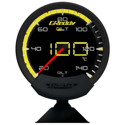 GReddy Sirius Unify Oil Temperature Gauge Set (Sirius Meter w/Oil Temp Sensor Set & Vision Disp)