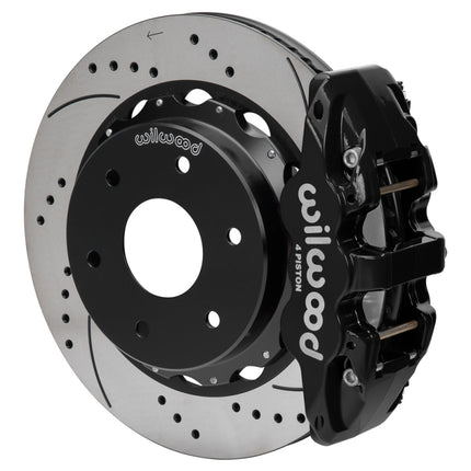 Wilwood kit rear DISC/DRUM AERO4 big ford new style 2.50 offset 14.00 rotor 6 lug SRP