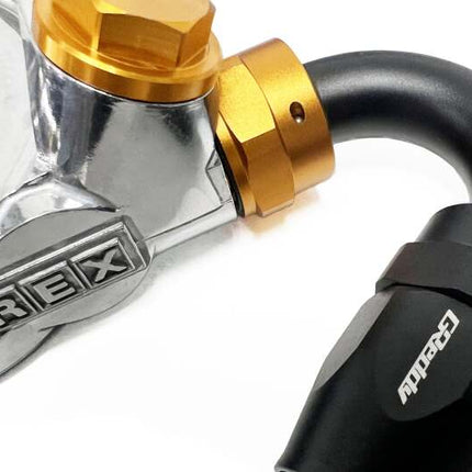 GReddy Oil Cooler Center Bolt AN Fitting 150 degree #10