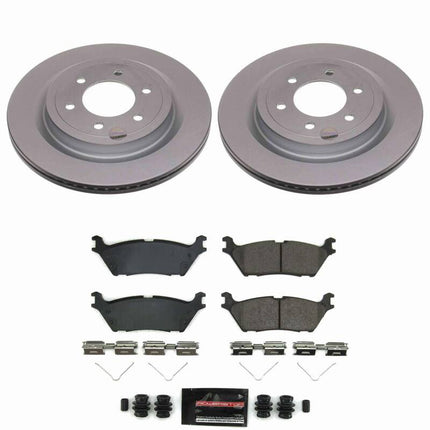 Power Stop 21-26 Ford F-150 Rear Z23 Coated Brake Kit
