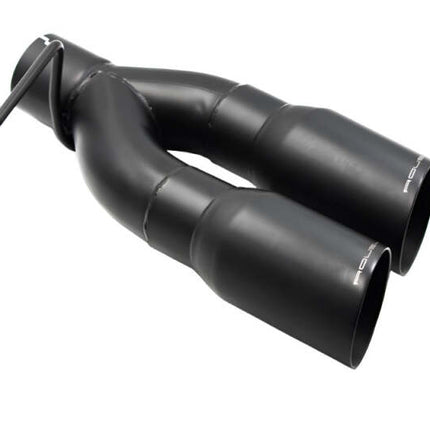 Roush 21-24 Ford F-150 5.0L 4in Black Exhaust Y Tip Kit