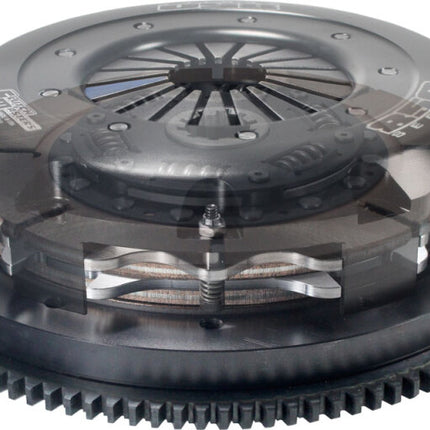 Clutch Masters 01-07 Mitsubishi Lancer Evo 850 Street Twin Disc Clutch Kit w/Aluminum Flywheel