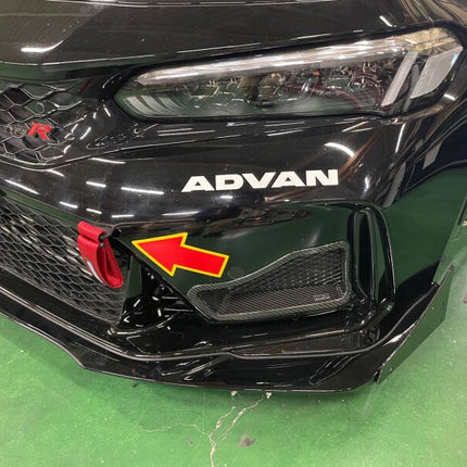 HKS Honda Civic Type R (FL5) Oil Cooler Carbon Fiber Air Duct