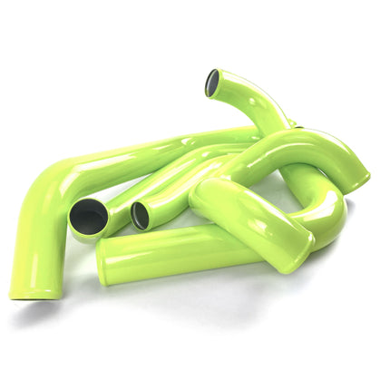 PERRIN 15-21 Subaru STI Front Mount Intercooler Boost Tube Kit - Neon Yellow