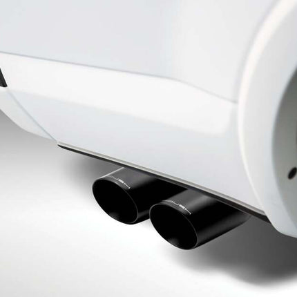 Roush 21-24 Ford F-150 5.0L 4in Black Exhaust Y Tip Kit