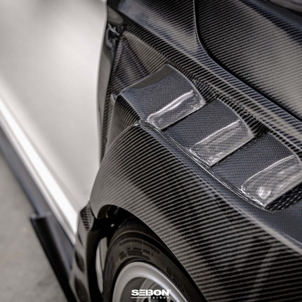 Seibon 23-24 Honda Civic Type-R Carbon Fiber Fenders