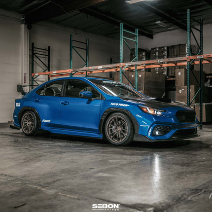 Seibon 2022 Subaru WRX MB-Style Carbon Fiber Front Lip