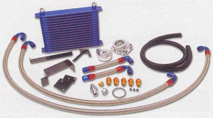 GReddy 13+ Scion FR-S / Subaru BRZ 10-Row Oil Cooler Kit with Shroud