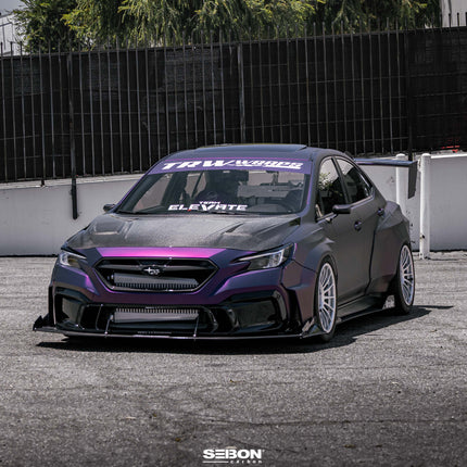 Seibon 22-24 Subaru WRX VSII-Style Carbon Fiber Hood