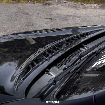 Seibon 22-24 Subaru WRX VSII-Style Carbon Fiber Hood