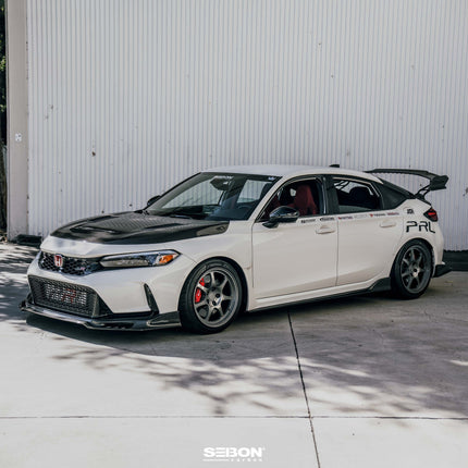 Seibon 23-26 Honda Civic Type-R GT-Style Double Sided Carbon Fiber Hood