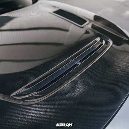 Seibon 23-26 Honda Civic Type-R GT-Style Double Sided Carbon Fiber Hood