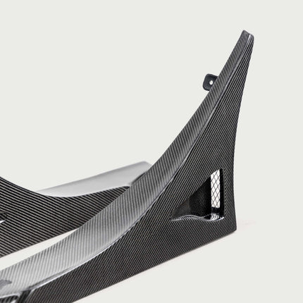 Seibon 23-25 Honda Civic Type-R MB-Style Carbon Fiber Rear Side Skirt Extensions